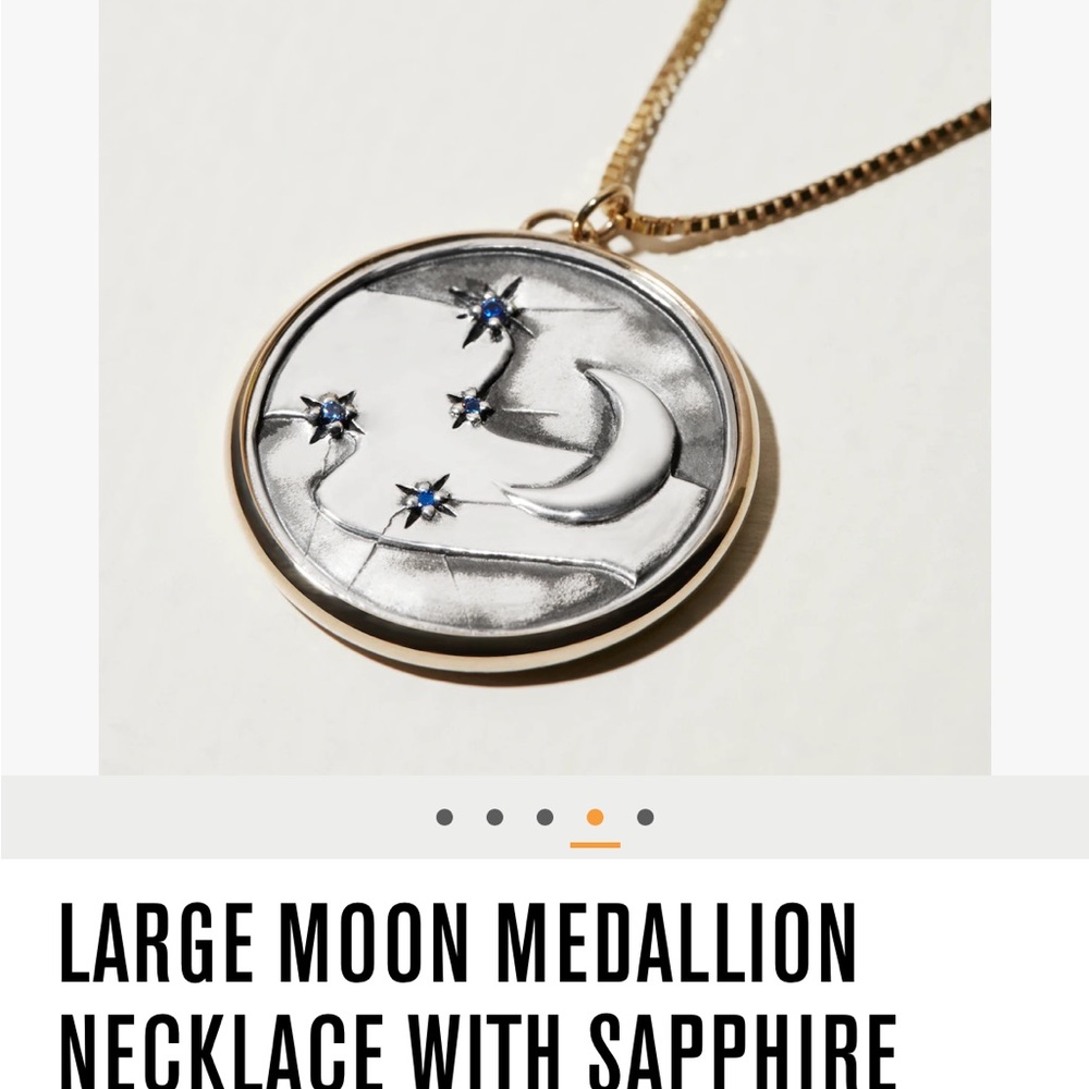 ISO Moon medallion necklace by Shinola. Looking for this necklace NOT for sale